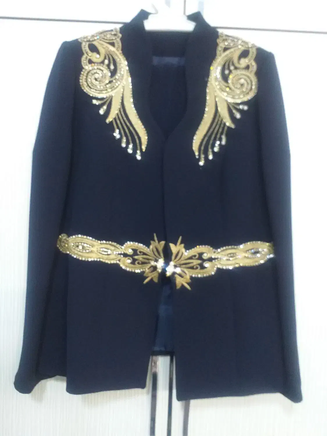 کت ودامن زنانه به رنگ سرمه ای سایز ۵۰|لباس|تهران, شهرک طالقانی|دیوار