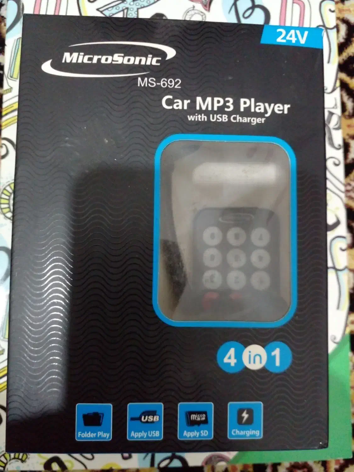 mp3پلیرخودرودرحدنوکم کارکرد|قطعات یدکی و لوازم جانبی|رشت, استادسرا|دیوار