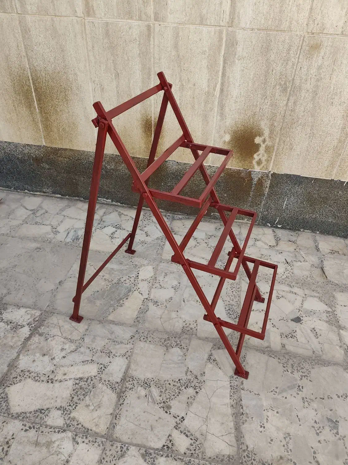 نردبان فلزی تاشو|ابزارآلات|زاهدان, |دیوار