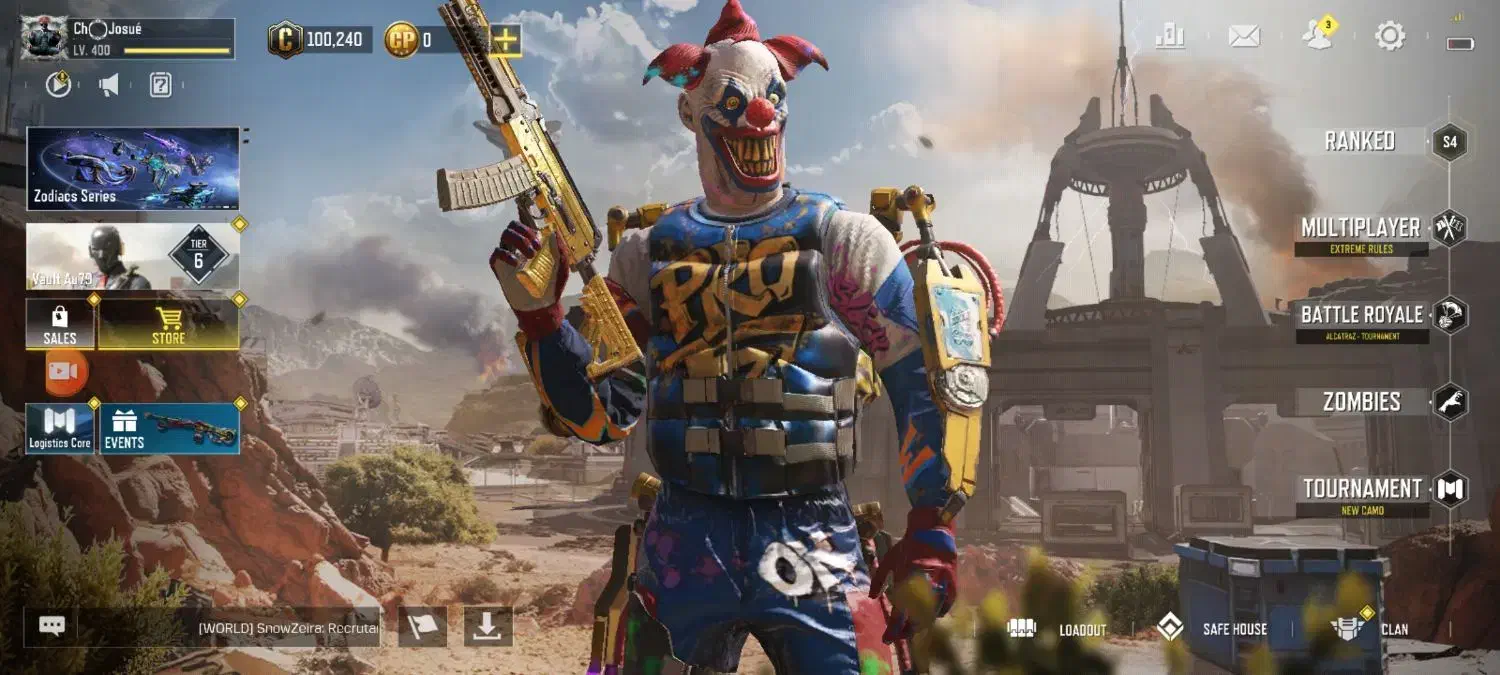 اکانت کالاف لول ۴۰۰|کنسول، بازی ویدئویی و آنلاین|گنبد کاووس, |دیوار