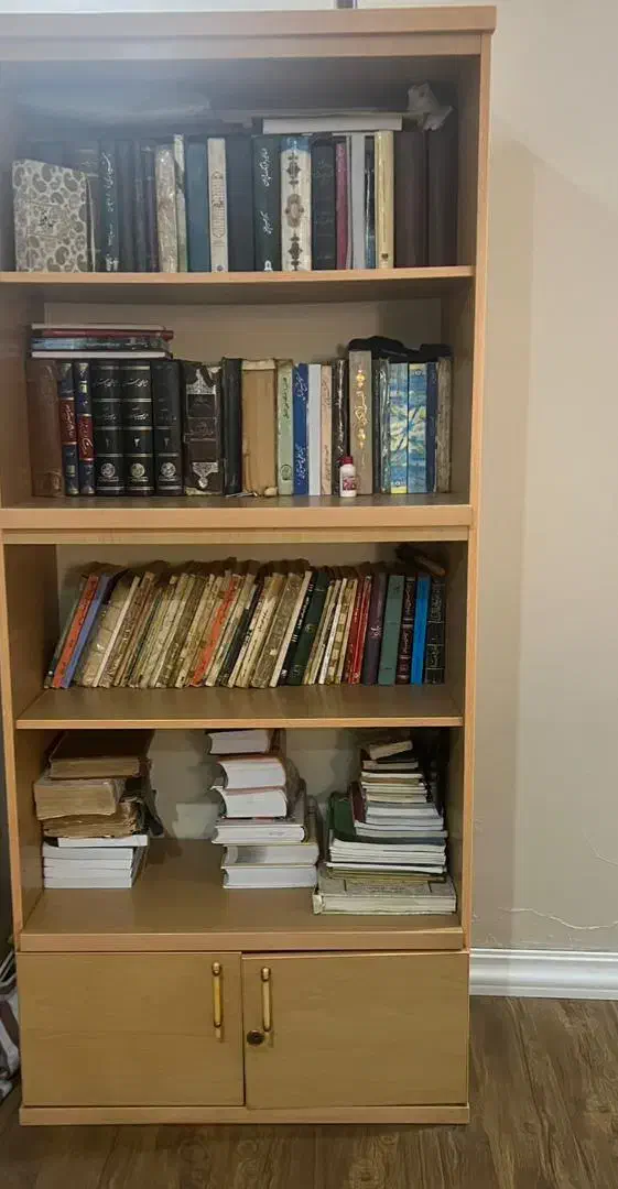 کتابخانه ام دی اف|کتابخانه، شلف، قفسههای دیواری|اهواز, کوروش|دیوار