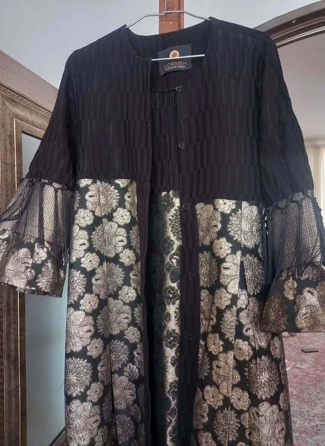 مانتو ژاکارد مجلسی بلند|لباس|تربت‌حیدریه, ۴۵ متری|دیوار