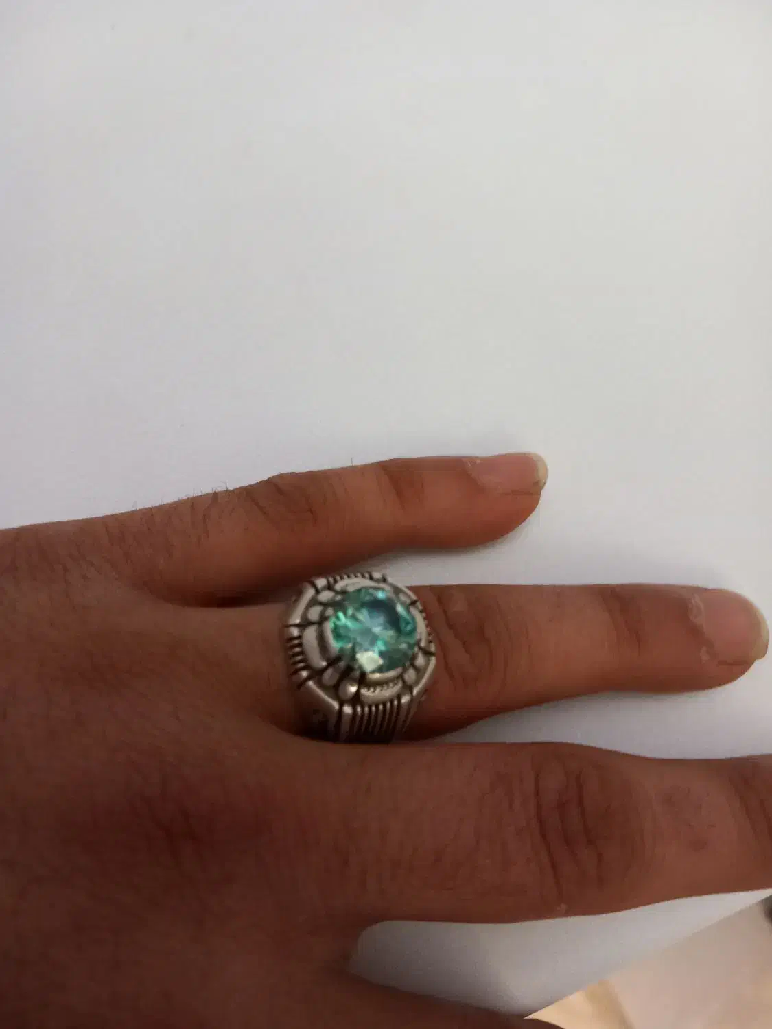 انگشتر نقره مزونایت|جواهرات|مریوان, |دیوار