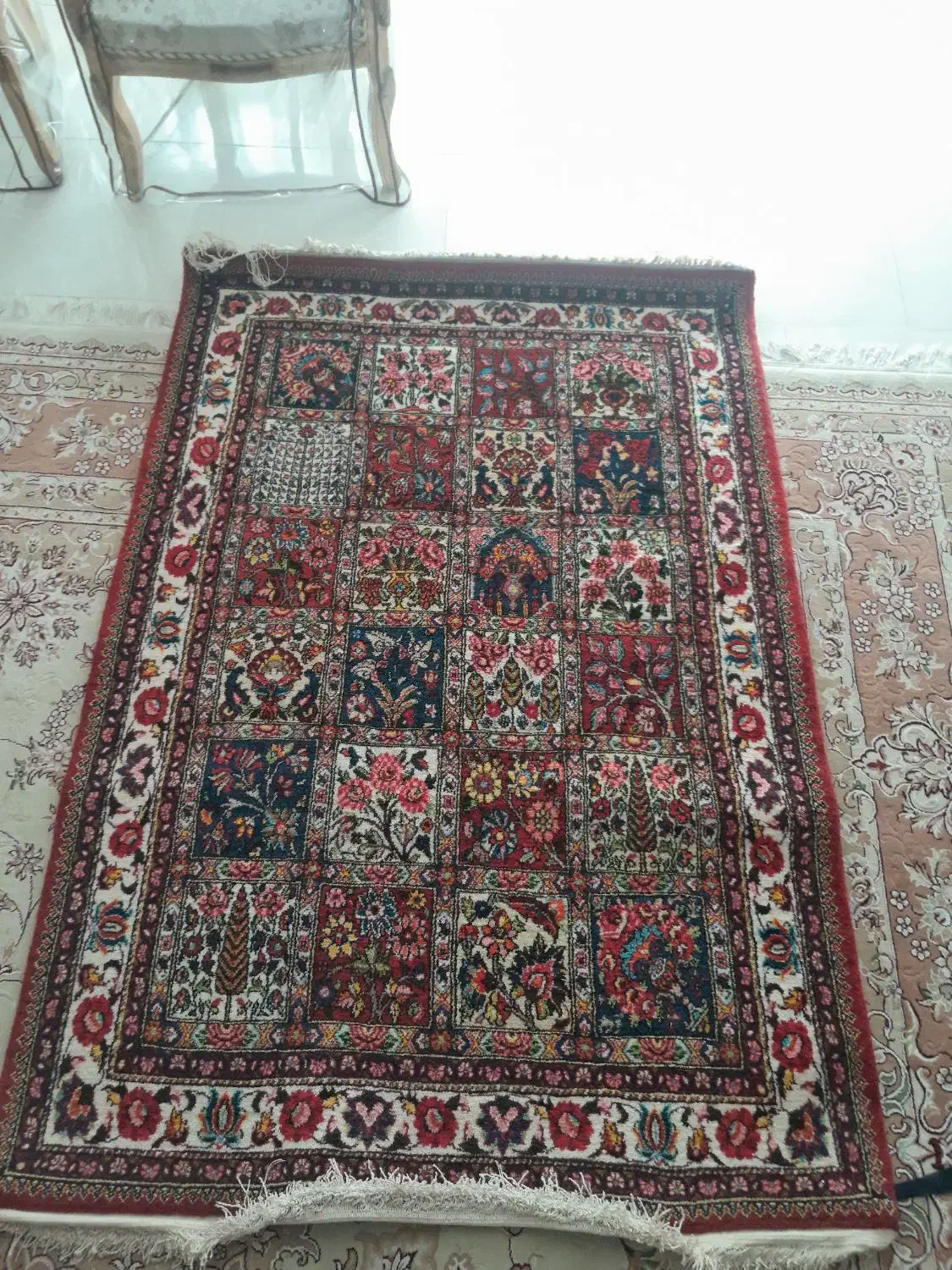 فرش دستباف چالشتری|فرش|اصفهان, الهیه|دیوار