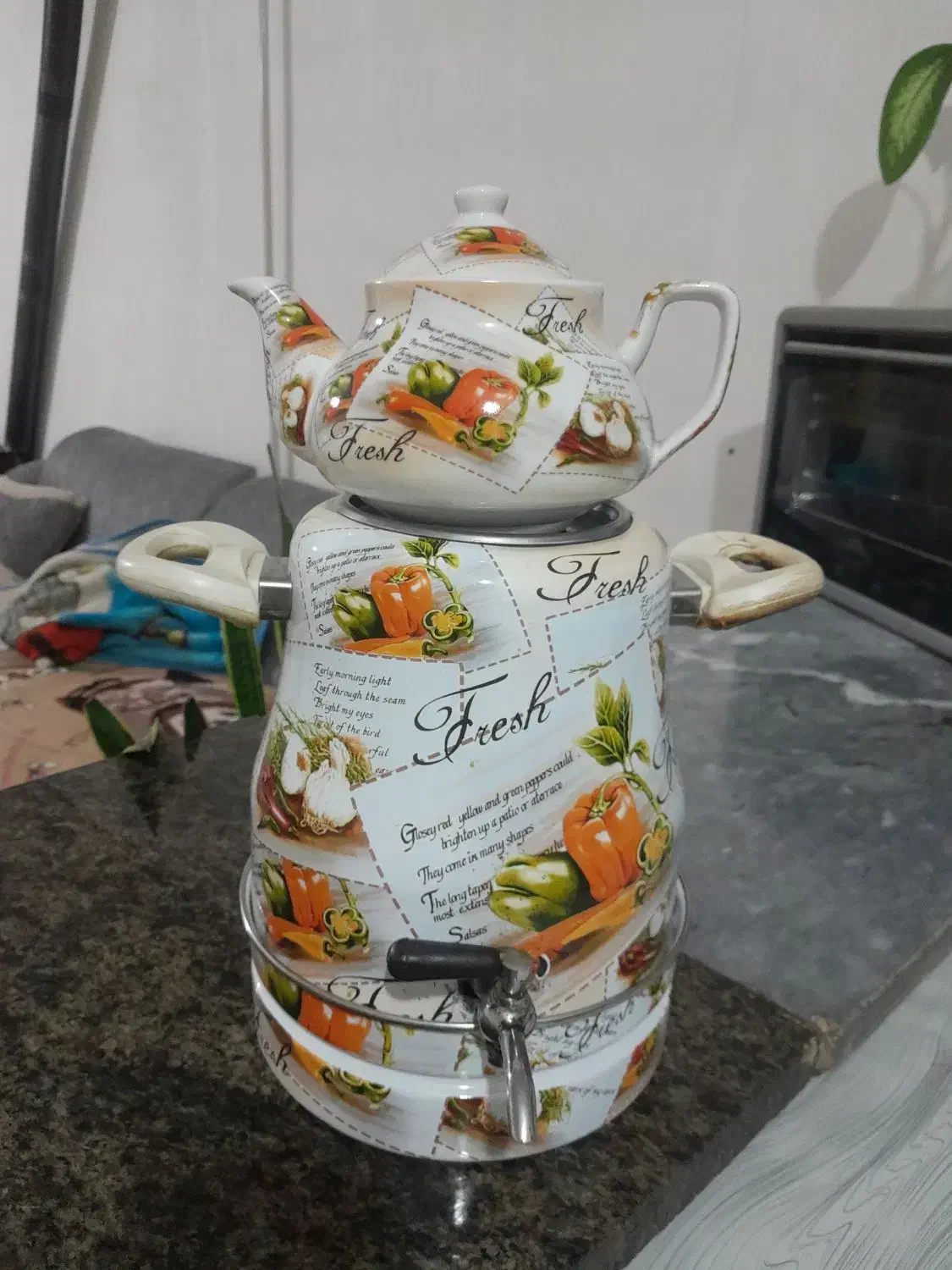 کتری و قوری|قوری، کتری، قهوه‌ساز دستی|کوهدشت, |دیوار