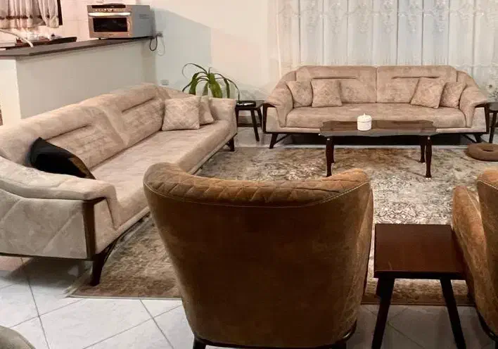 مبل راحتی ۸ نفره|مبلمان خانگی و میز عسلی|گرگان, |دیوار