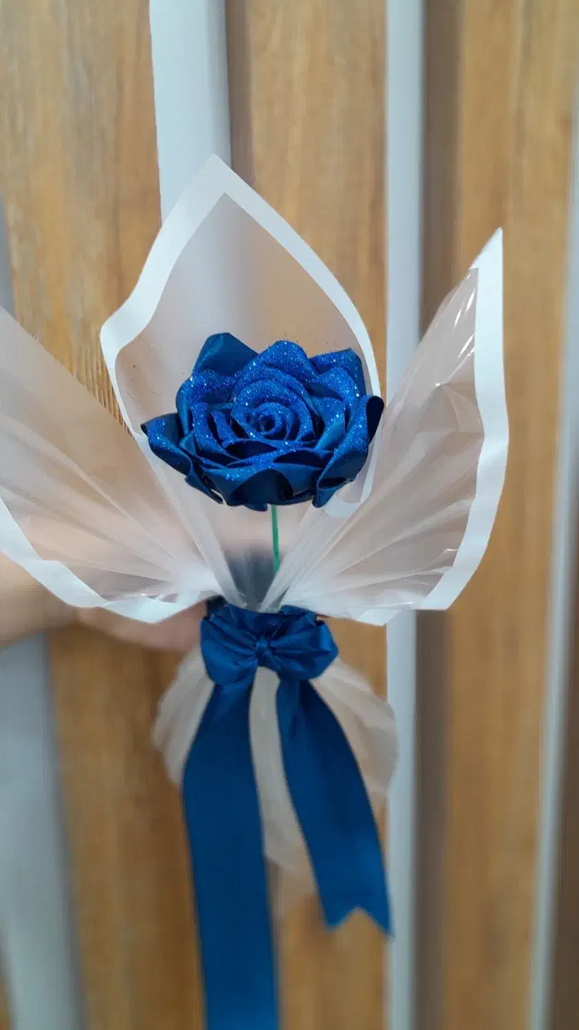 گل روبانی جاودان سفارشی برای تمامی مناسبت ها|گل مصنوعی|اردبیل, |دیوار