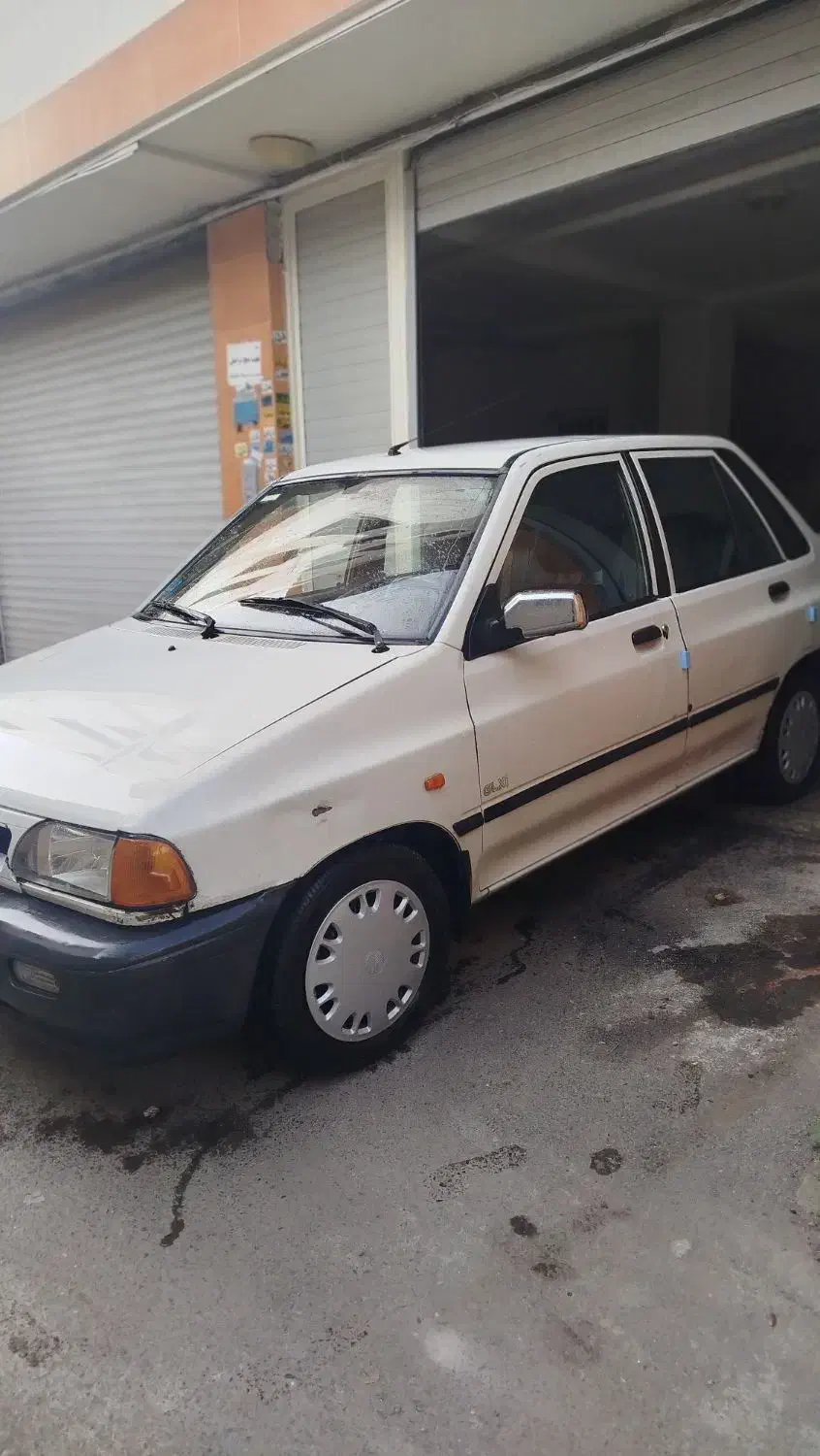 پراید ۸۶ سفید چند لکه رنگ|خودرو سواری و وانت|رشت, باهنر|دیوار