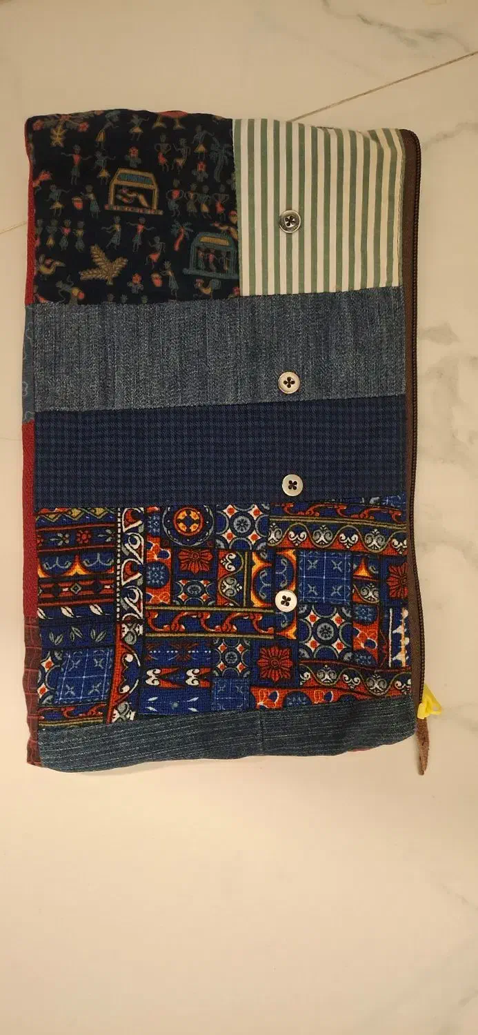 کیف لوازم دم دستی چهل تیکه با آستر و زیپ دار|کیف، کفش، کمربند|ساری, |دیوار