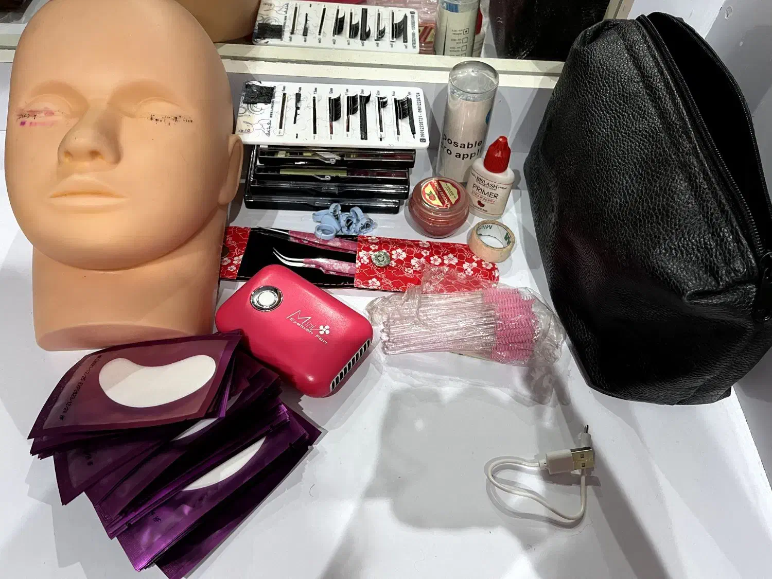 لوازم کاشت مژه|آرایشی، بهداشتی، درمانی|آستارا, |دیوار