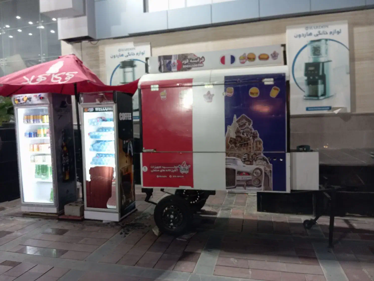 فروش فوری موتور فود سیار فست فود کامل|کافیشاپ و رستوران|قشم, |دیوار