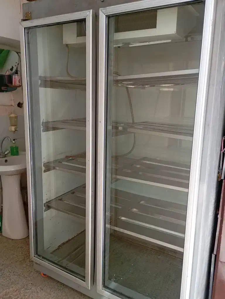 یخچال دودردوطرف شیشه|یخچال و فریزر|شهرضا, |دیوار