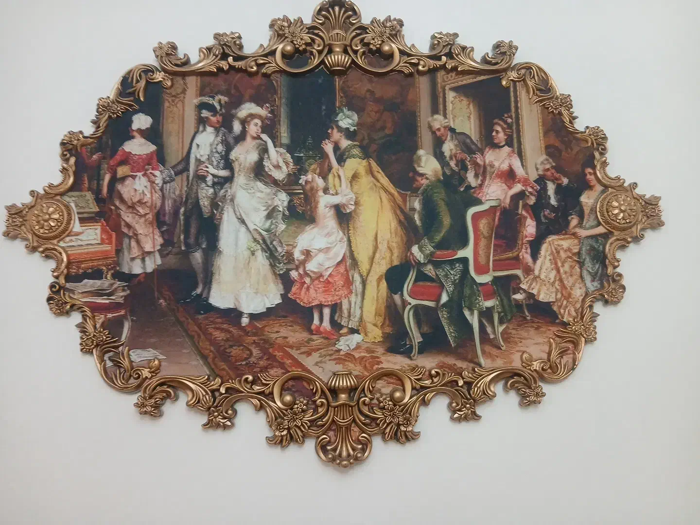 تابلو فرش جیر سلطنتی فرانسوی|تابلو فرش|نسیم‌شهر, |دیوار