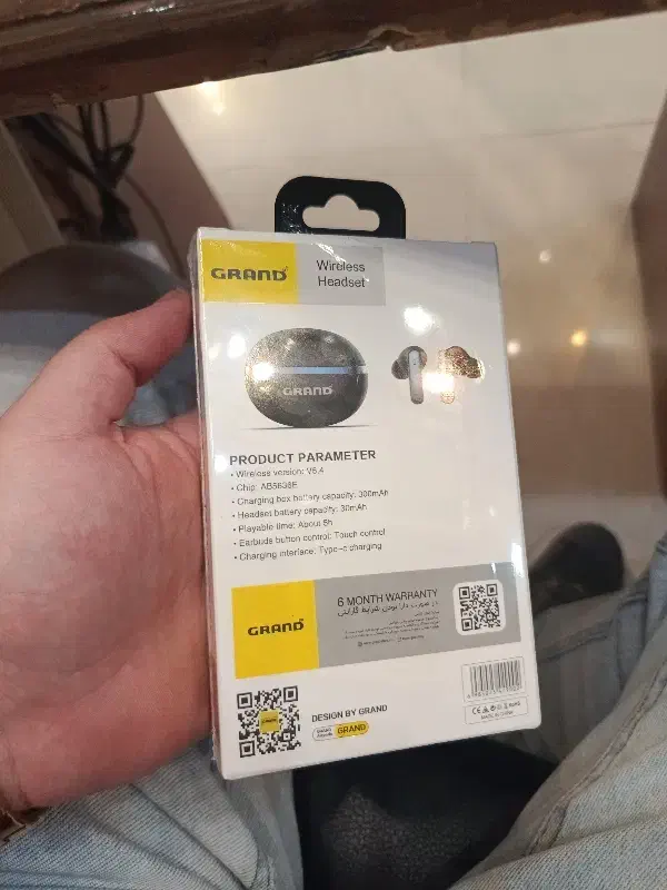 هدفون ایرپاد گرند بیسیم با 6ماه گارانتی سفید|لوازم جانبی موبایل و تبلت|تبریز, |دیوار