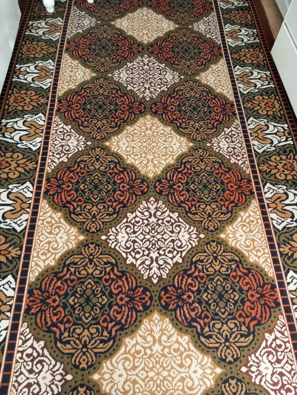 فرش کناره گلیم فرش|فرش|خمین, |دیوار