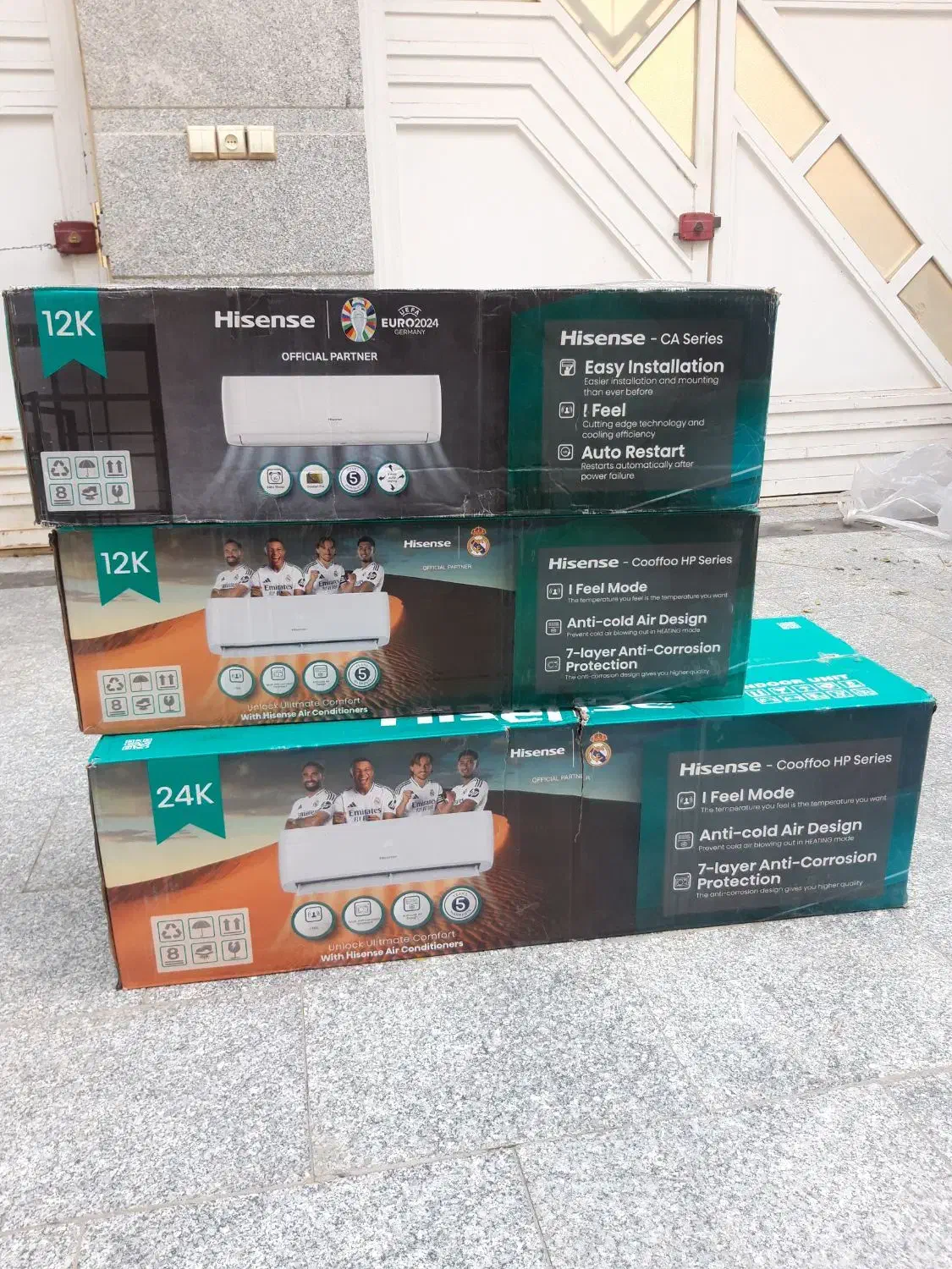 کولرگازی۱۲هزارهایسنس اک اک واصلی|کولر گازی و فن‌کوئل|قم, انسجام|دیوار