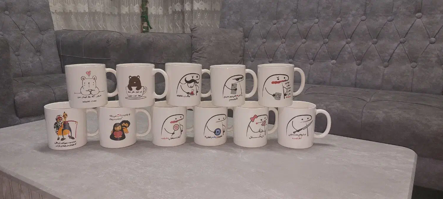 لیوان ماگ|ظروف سرو و پذیرایی|لنگرود, |دیوار