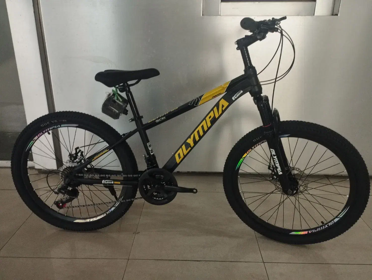 دوچرخه سایز 24 المپیا دیسکی آلیاژ سبک . وارداتی|دوچرخه، اسکیت، اسکوتر|تهران, بریانک|دیوار