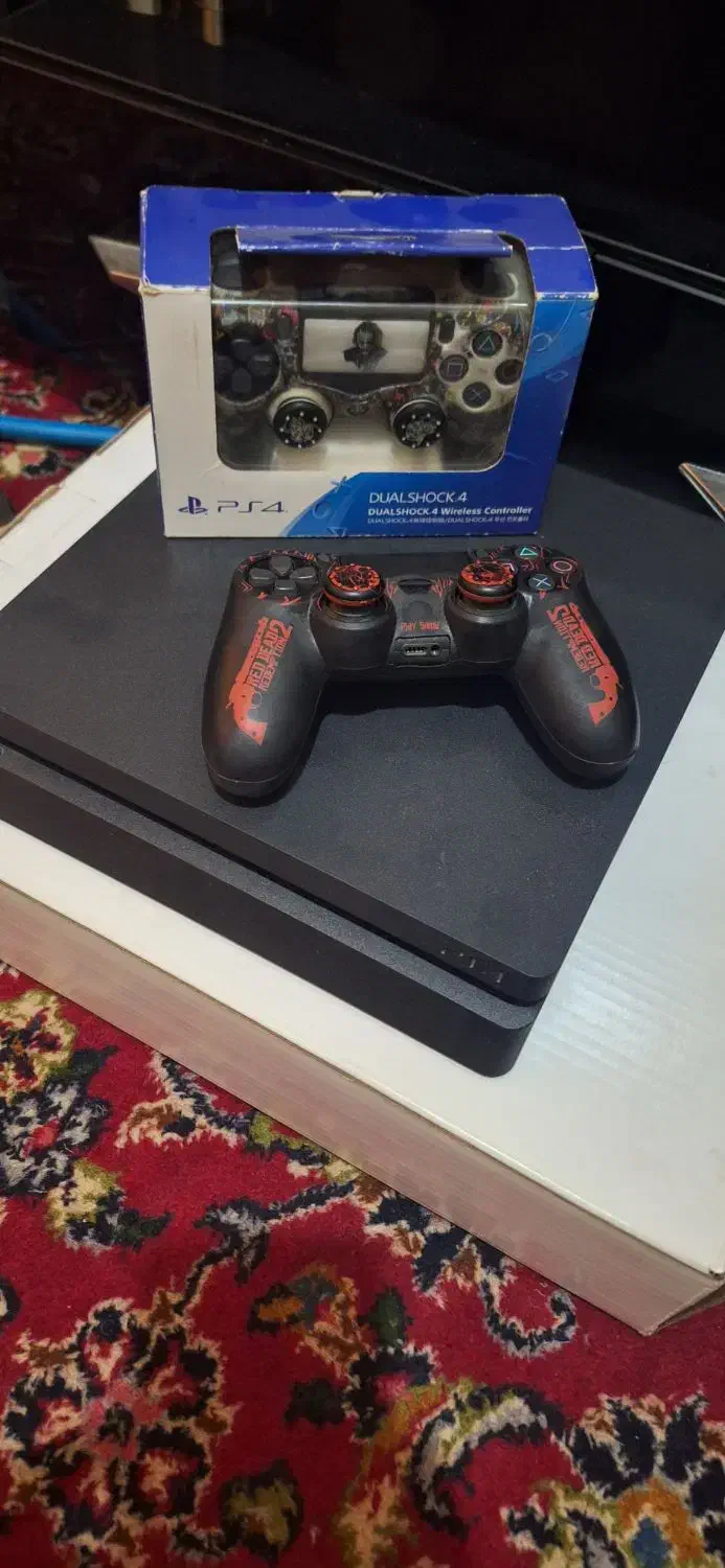 PS4 اسلیم 1 ترابایت کپی خور|کنسول، بازی ویدئویی و آنلاین|کرمان, |دیوار
