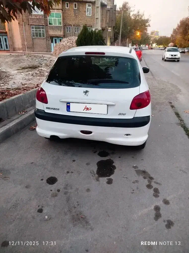 206 تیپ ۵|خودرو سواری و وانت|ارومیه, |دیوار