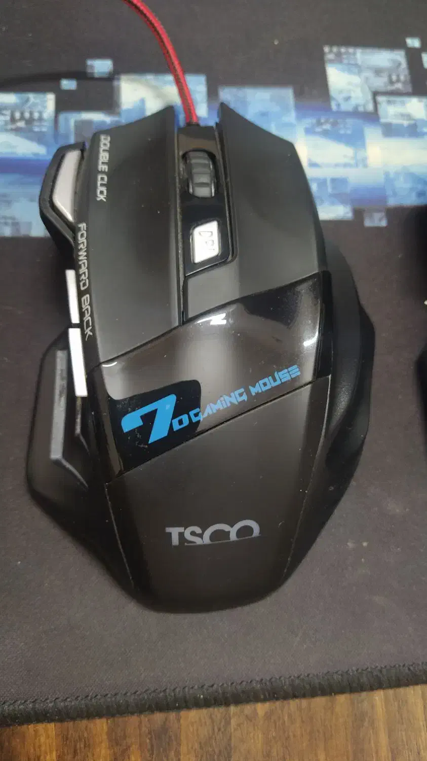۲ عدد موس گیمینگ تسکو|قطعات و لوازم جانبی رایانه|مشهد, شهید مطهری|دیوار