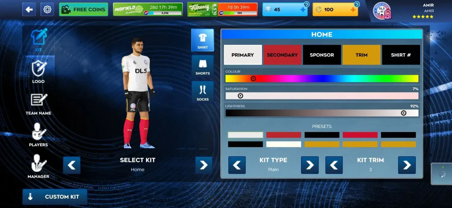 اکانت دریم لیگ ۲۰۲۶|کنسول، بازی ویدئویی و آنلاین|الشتر, |دیوار