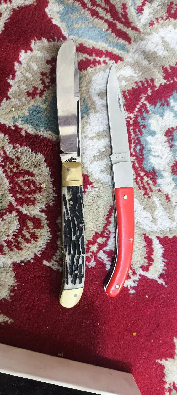 دوتا چاقو اندزه کف دست|کلکسیون اشیاء عتیقه|اهواز, سیاحی(سه راه خرمشهر)|دیوار