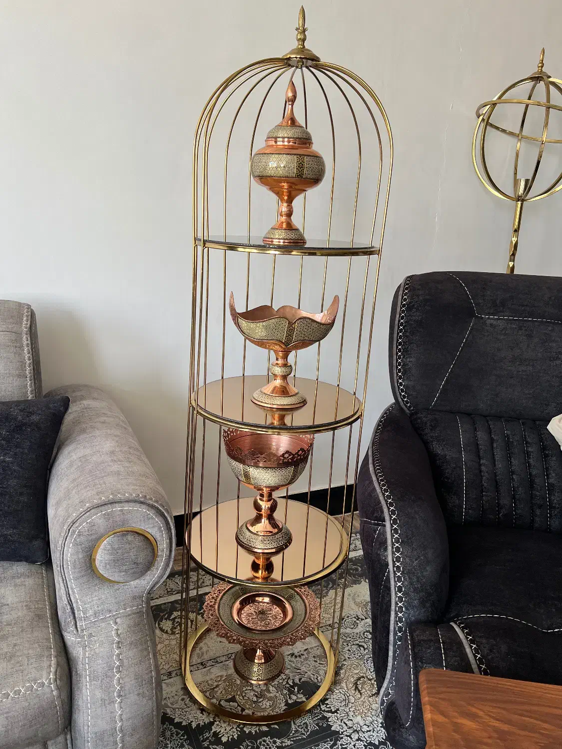 قفس ۴طبقه|بوفه، ویترین، کنسول|قائن, |دیوار