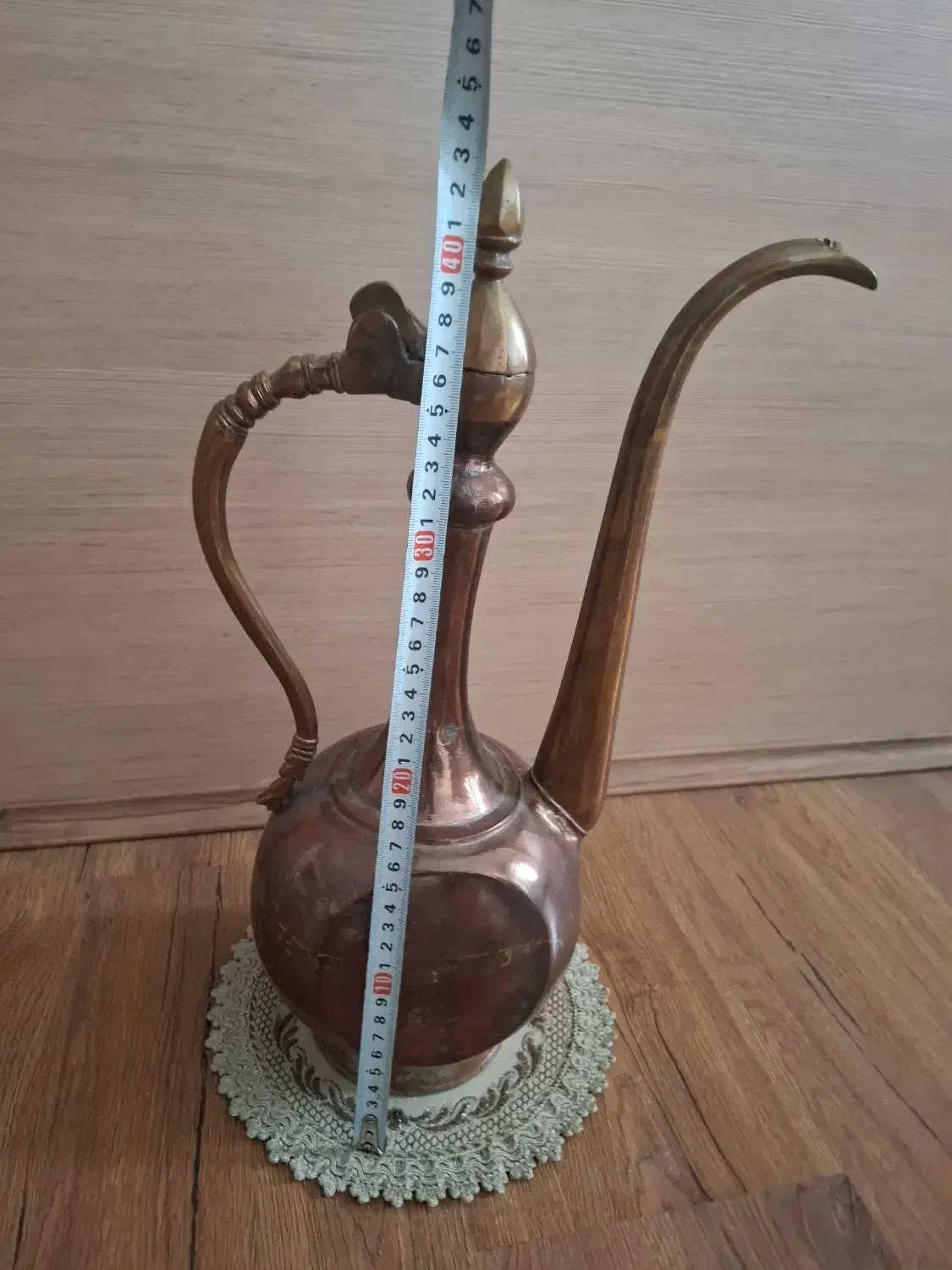 آفتابه مسی انتیک- قدیمی|کلکسیون اشیاء عتیقه|تهران, امامت|دیوار