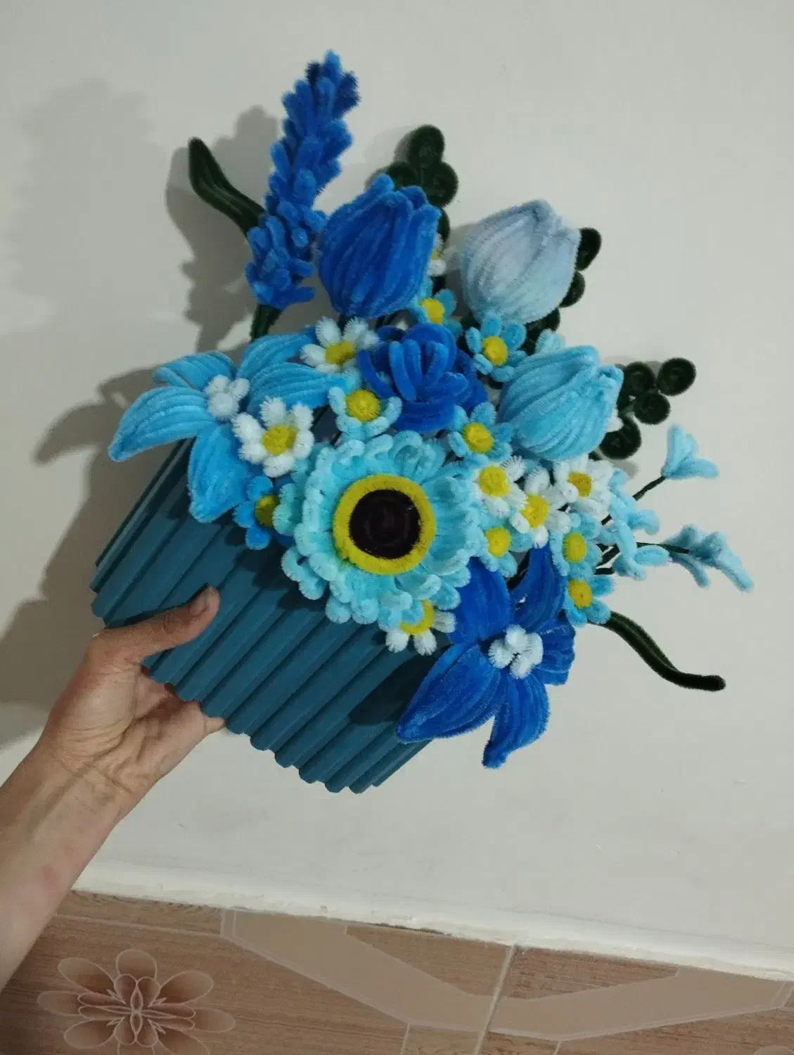 گل های مخملی|صنایع دستی و سایر لوازم تزئینی|شیراز, کوشک میدان|دیوار