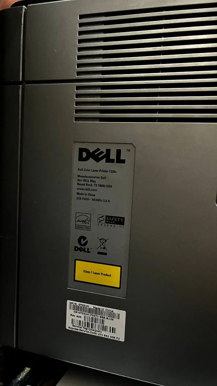 پرینتر لیزری رنگی1320c Dell color|پرینتر، اسکنر، کپی، فکس|تهران, شهرک فردوس (حسینی)|دیوار