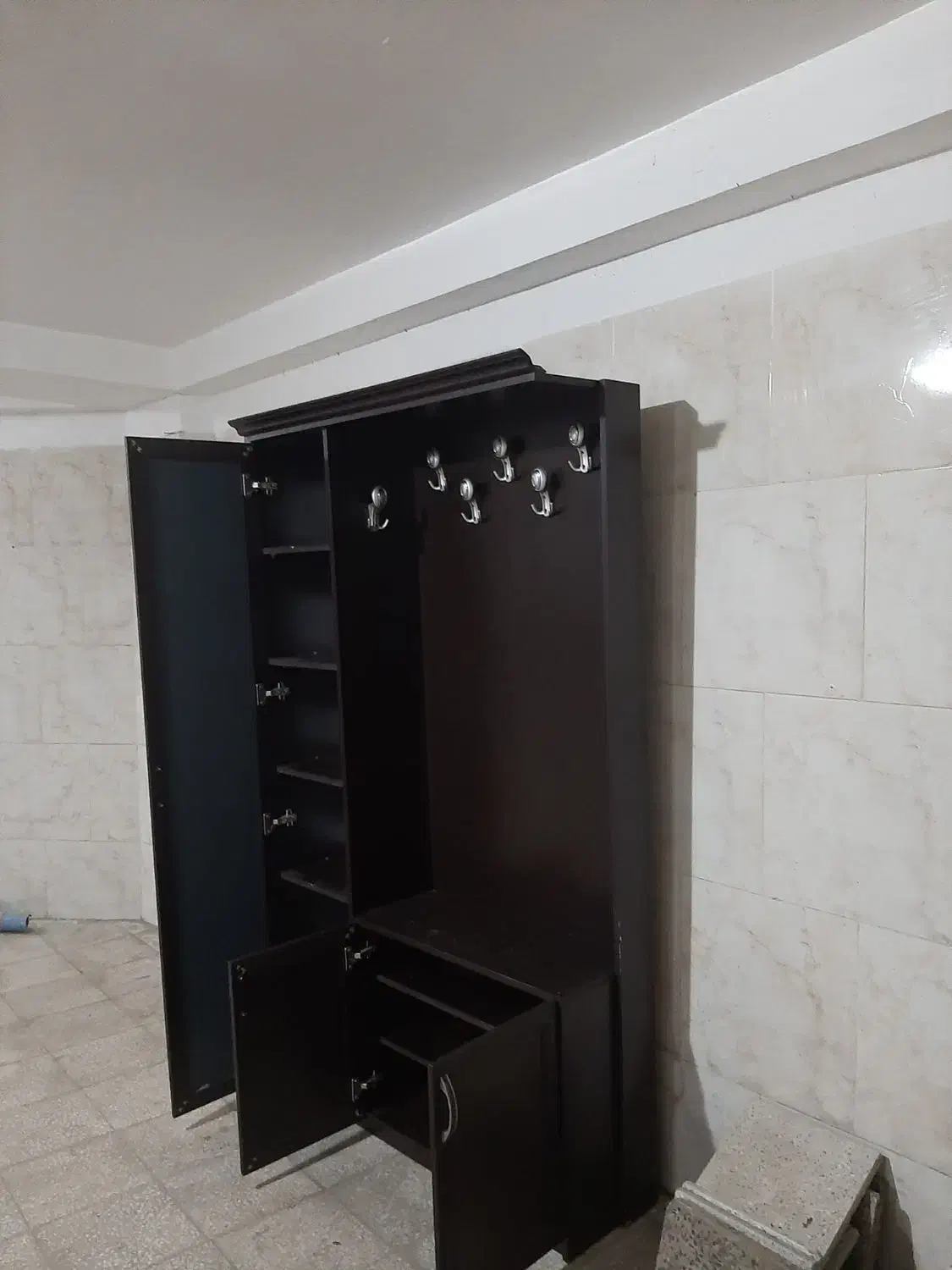 کمد دیواری به خط خش|جاکفشی، کمد، دراور|گرگان, |دیوار