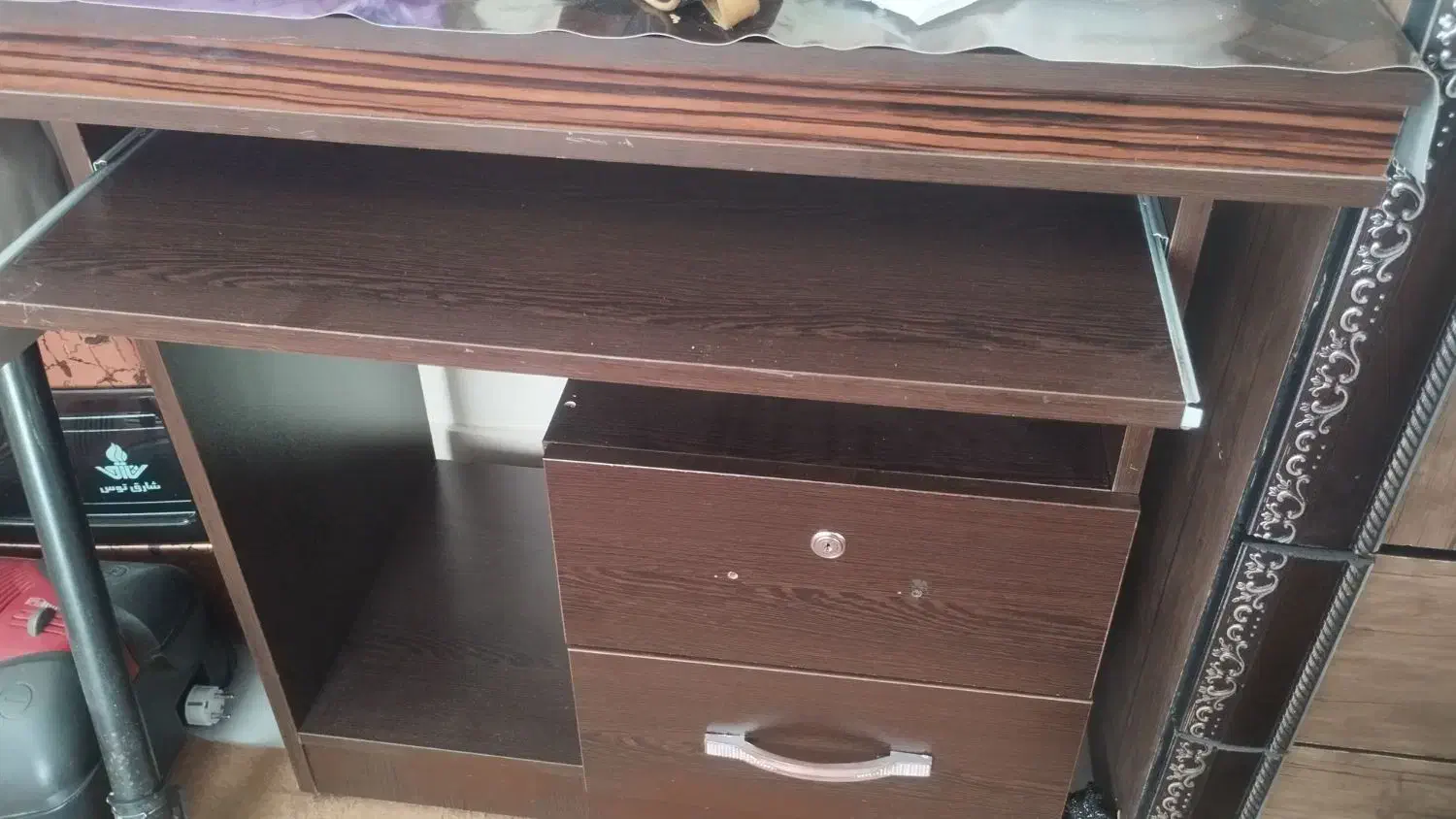 میز کامپیوتر|میز تحریر و کامپیوتر|قروه, |دیوار