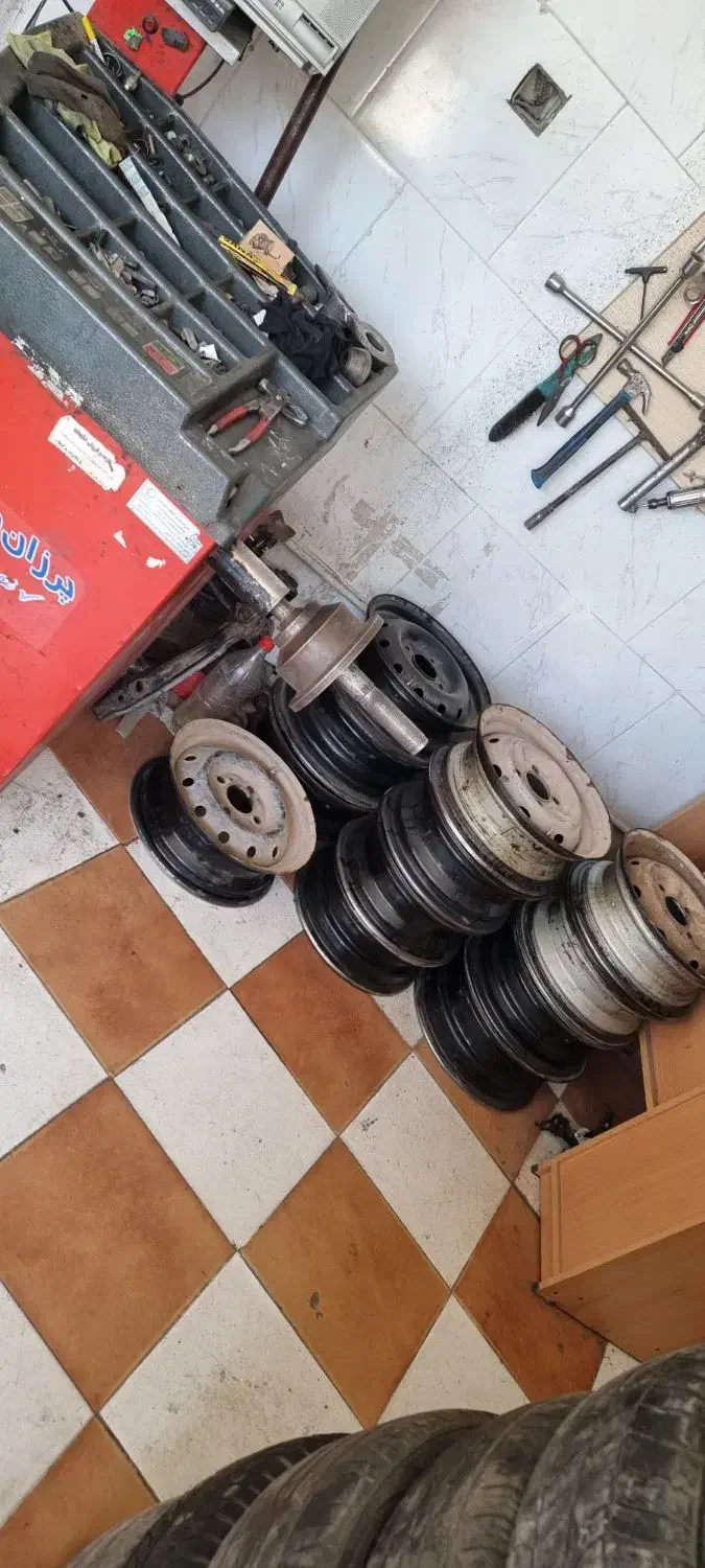 لاستیک و رینگ .تیتوپ لاستیک و بالانس|خدمات موتور و ماشین|مرند, |دیوار