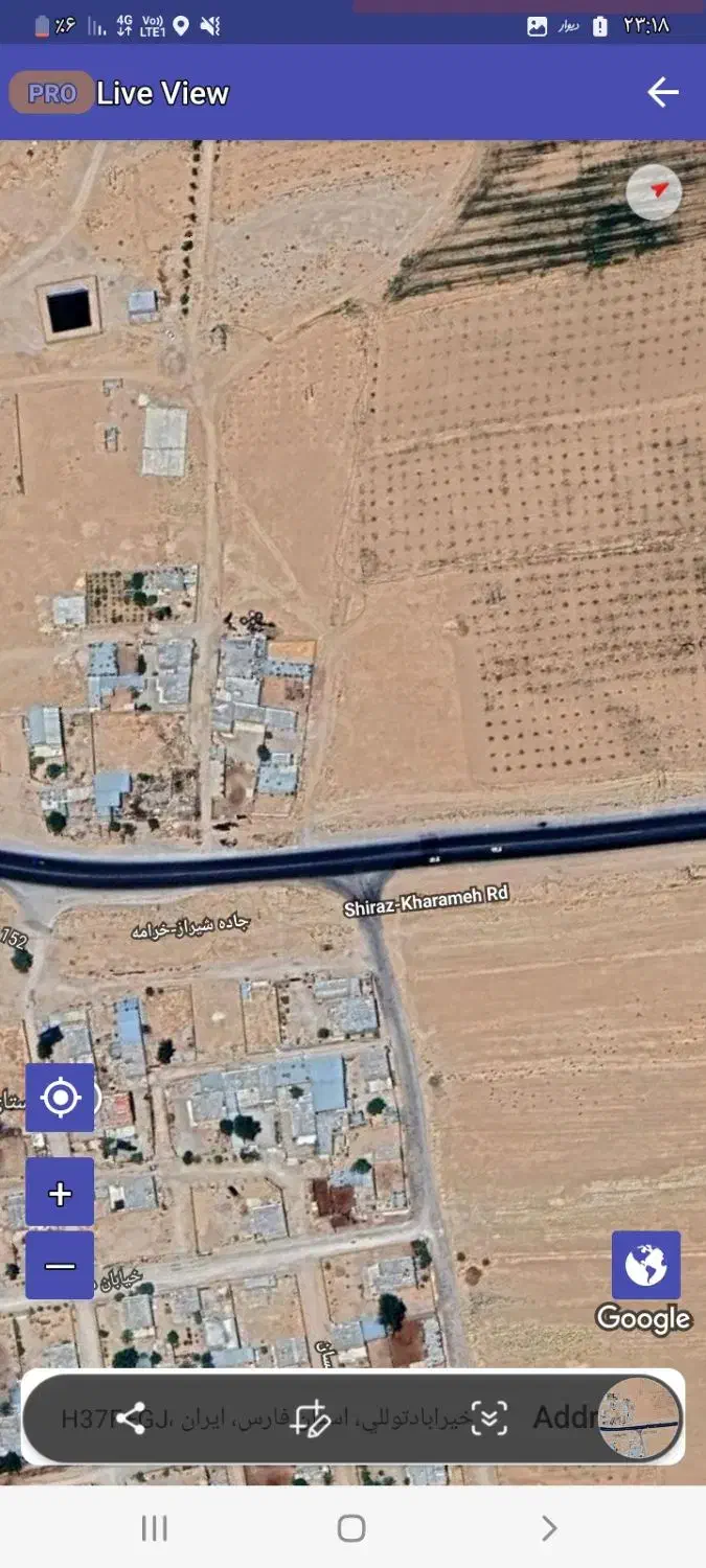 زمین دهنه ی مغازه|فروش دفتر صنعتی، کشاورزی، تجاری|خرامه, |دیوار