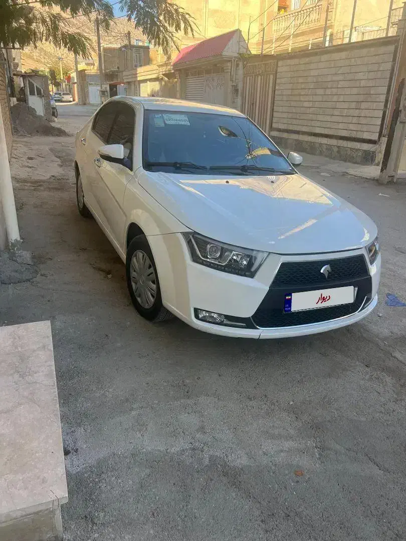 دنا بورسی سفید بی رنگ|خودرو سواری و وانت|خرمآباد, |دیوار