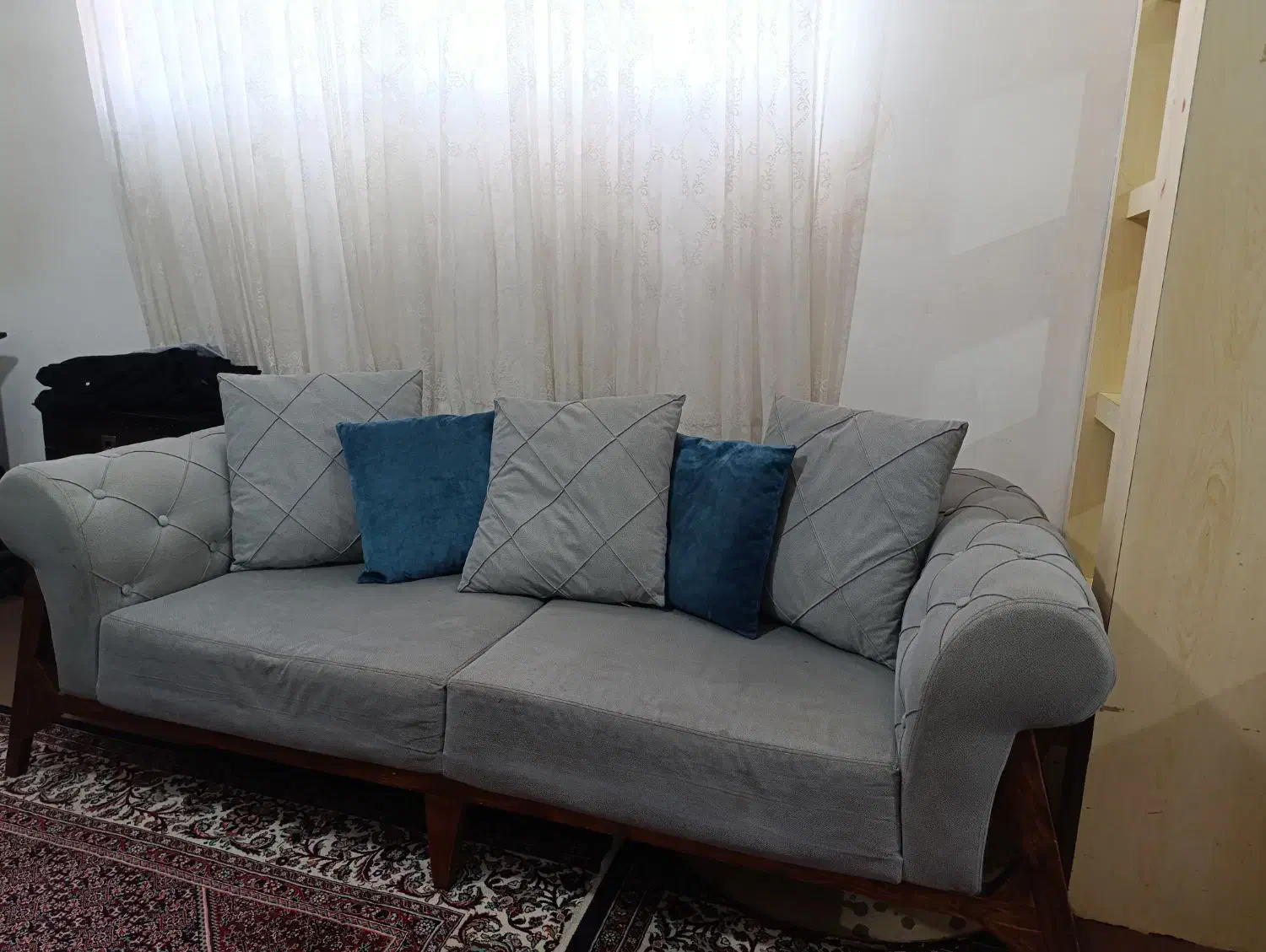 مبل مبلمان چستر|مبلمان خانگی و میز عسلی|مشهد, حضرت حجت|دیوار