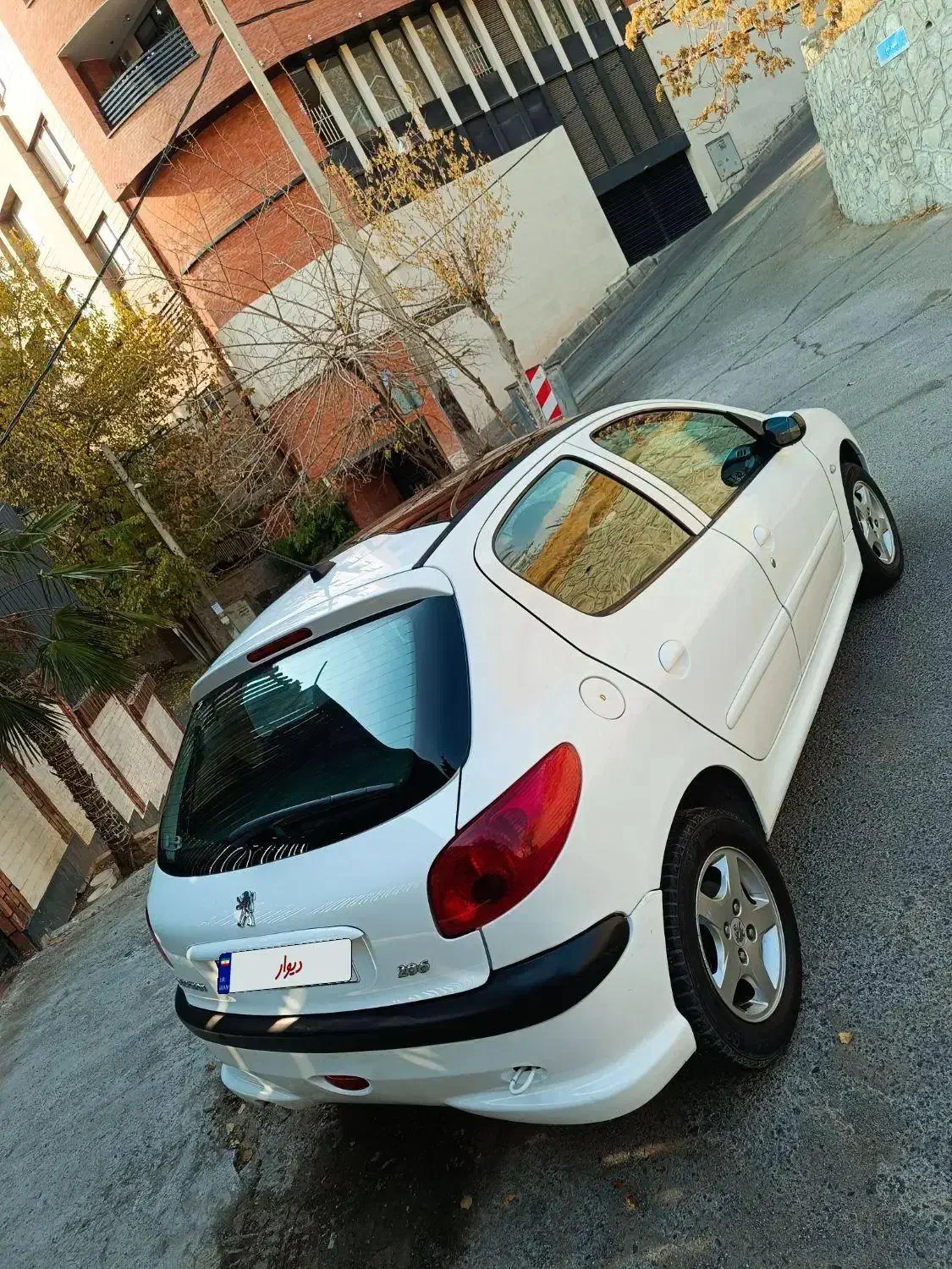 پژو206مدل1401تیپ3سقف پانورما|خودرو سواری و وانت|تهران, نیاوران|دیوار
