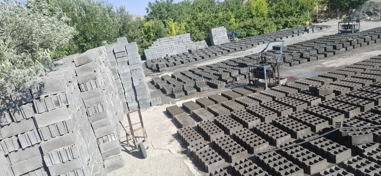 انواع بلوک‌ دیواری در اندازه  10و15و20 سانتی|مصالح و تجهیزات ساختمان|کامیاران, |دیوار