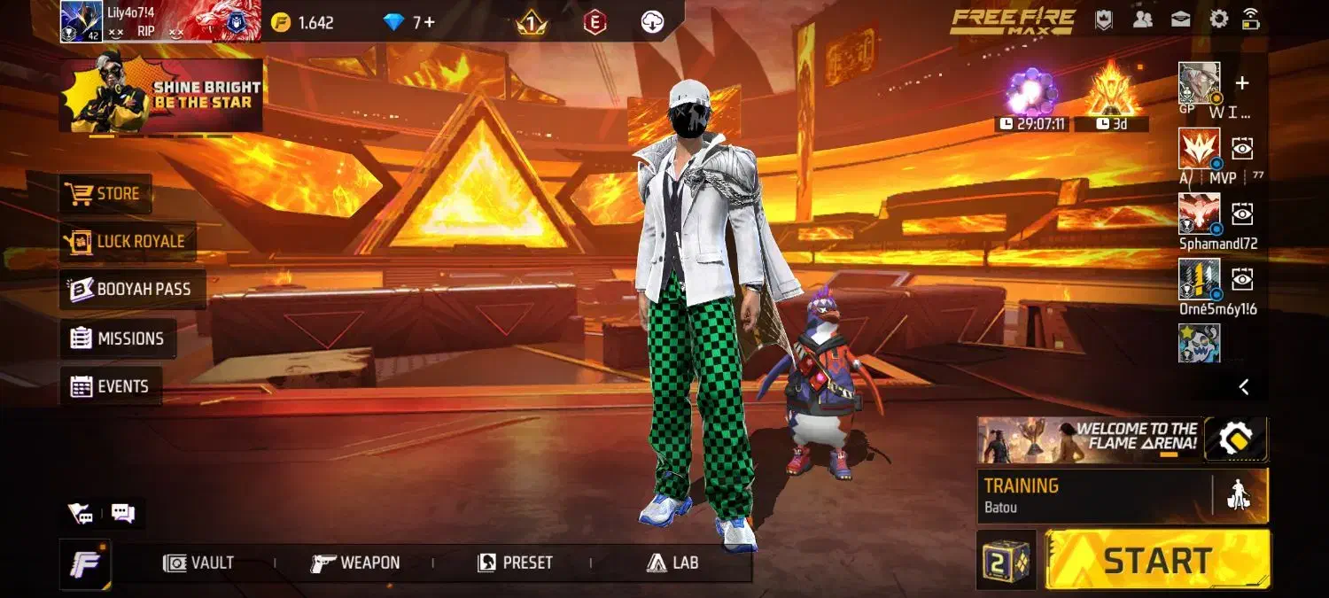 اکانت فری فایر مکس|کنسول، بازی ویدئویی و آنلاین|رشت, جماران|دیوار