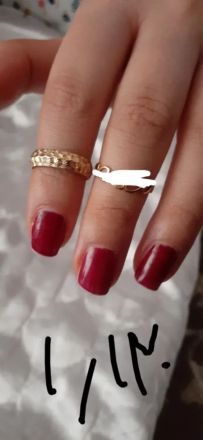 حلقه طلا نو ۲درصد|جواهرات|قوچان, |دیوار