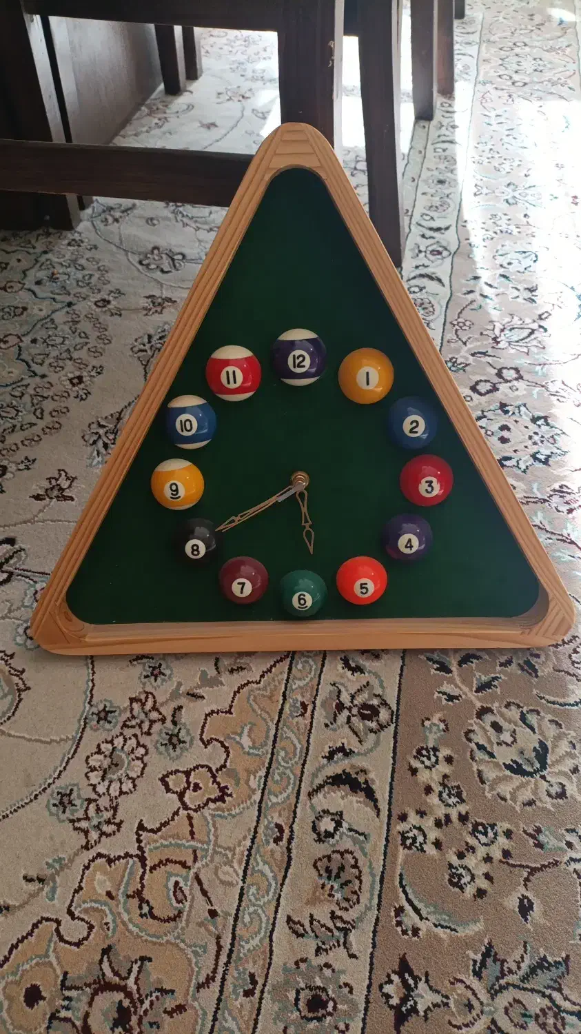 ساعت بیلیارد|ساعت دیواری و تزئینی|تهران, پیکان شهر|دیوار