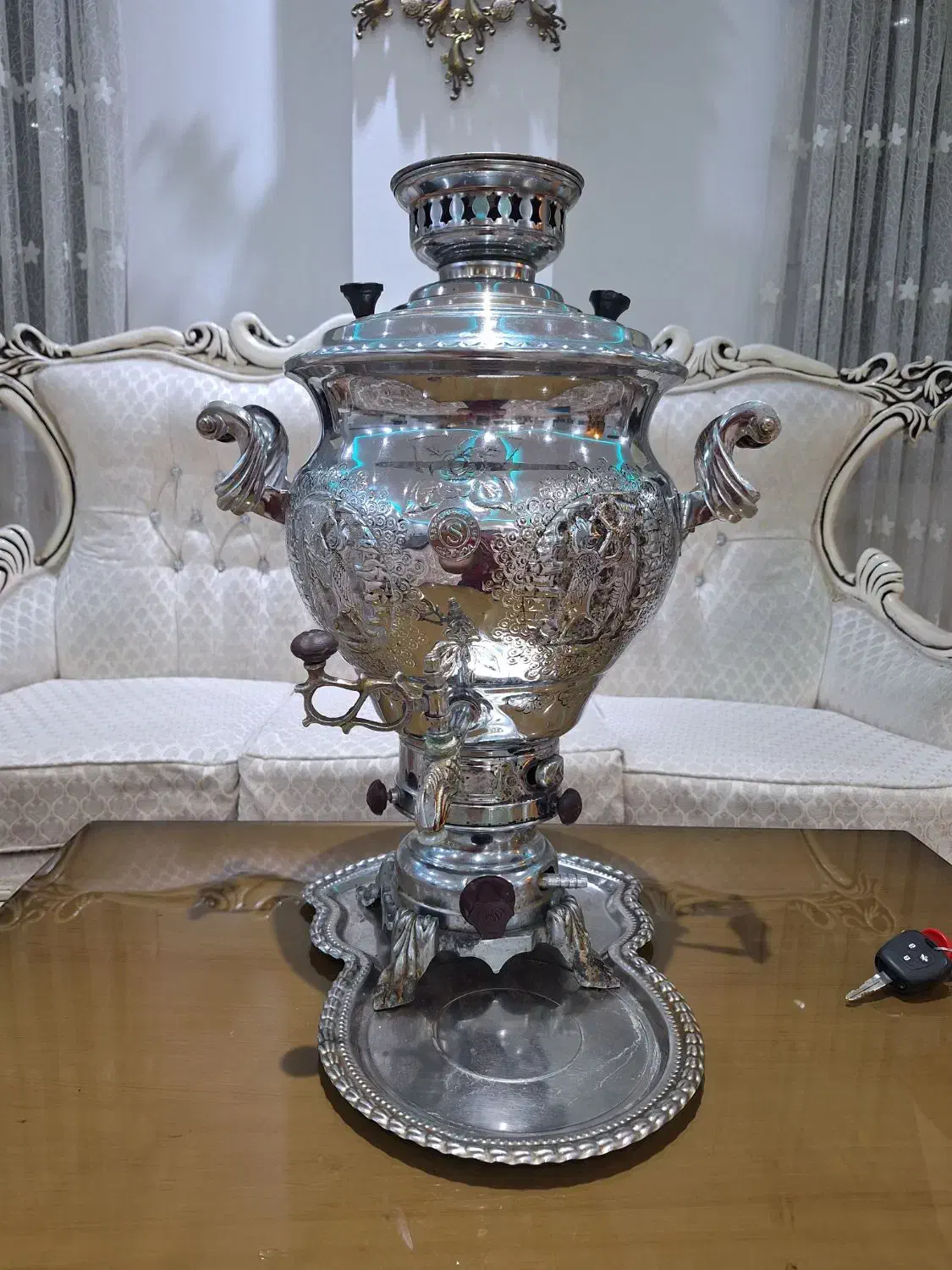 سماور ۱۲لیتری|سماور، چای‌ساز، قهوه‌ساز|تهران, تهرانپارس شرقی|دیوار