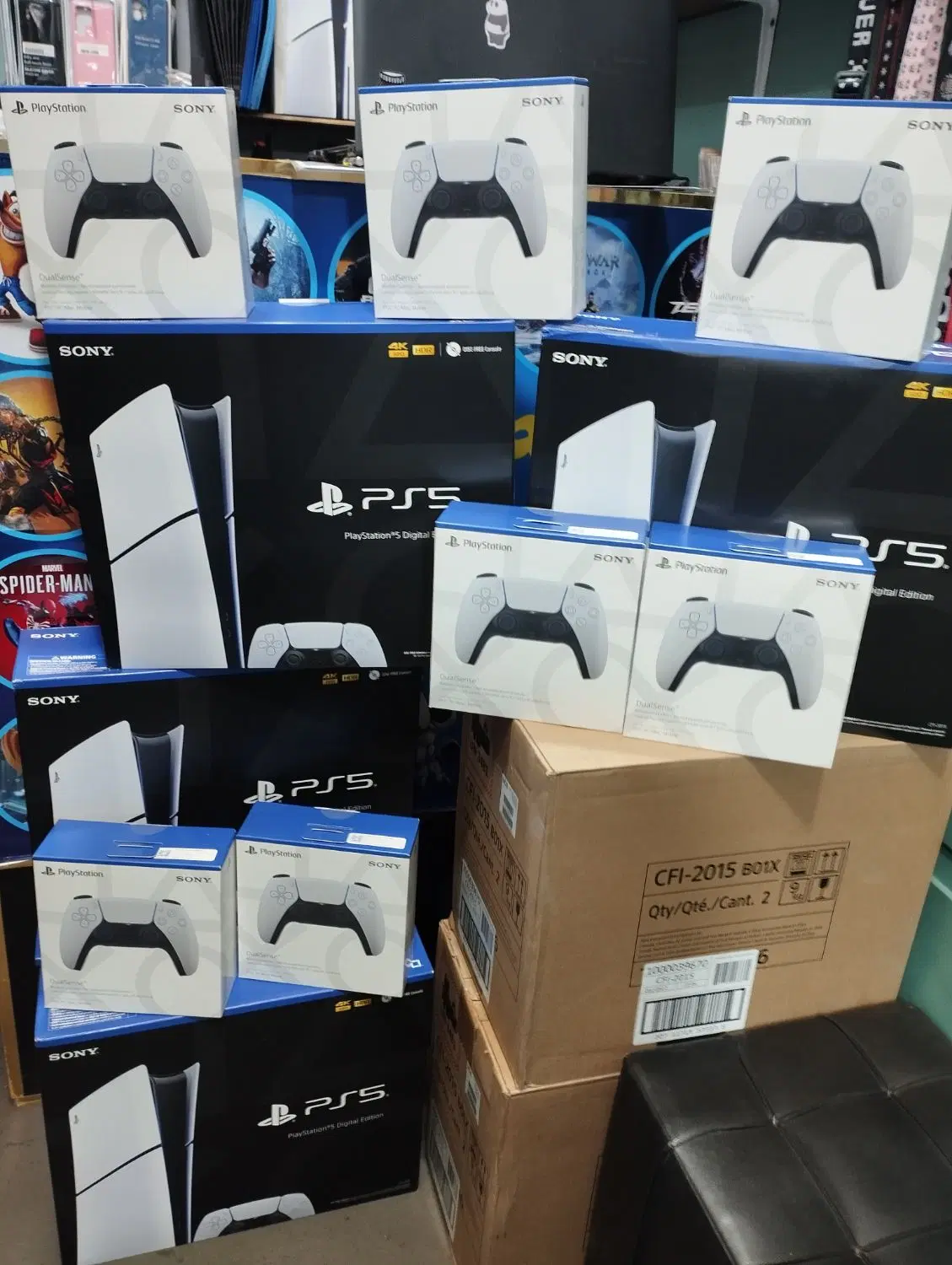 ps5 slim digital standard fat pro ps4|کنسول، بازی ویدئویی و آنلاین|تهران, افسریه شمالی|دیوار