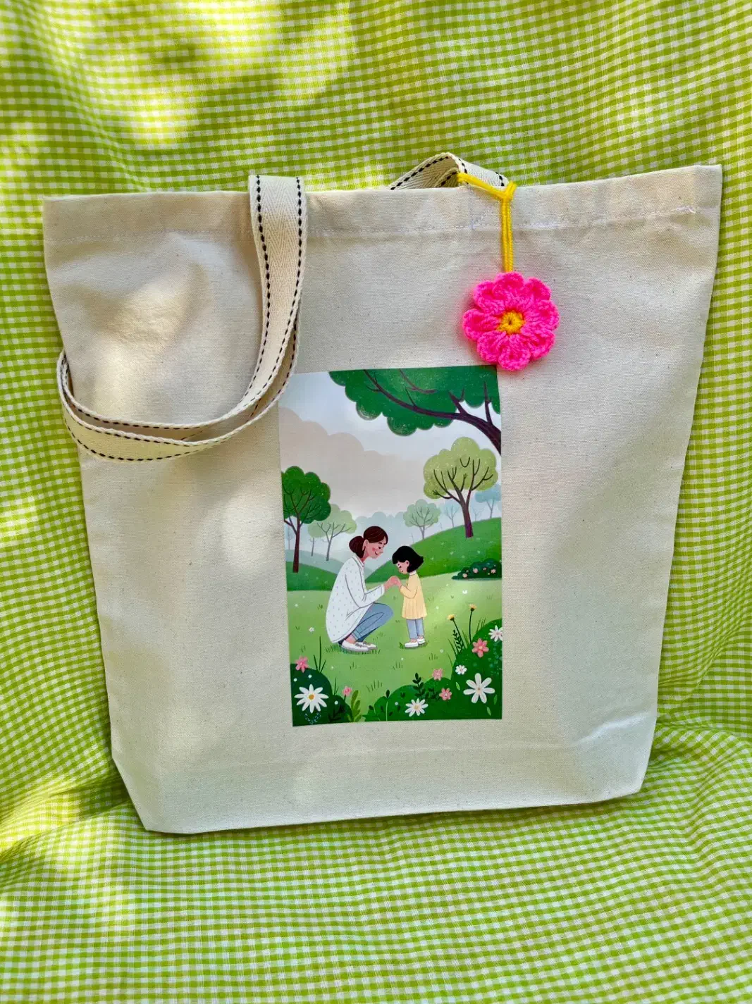 تت بگ رنگی کیف پارچه ای|کیف، کفش، کمربند|گرگان, |دیوار