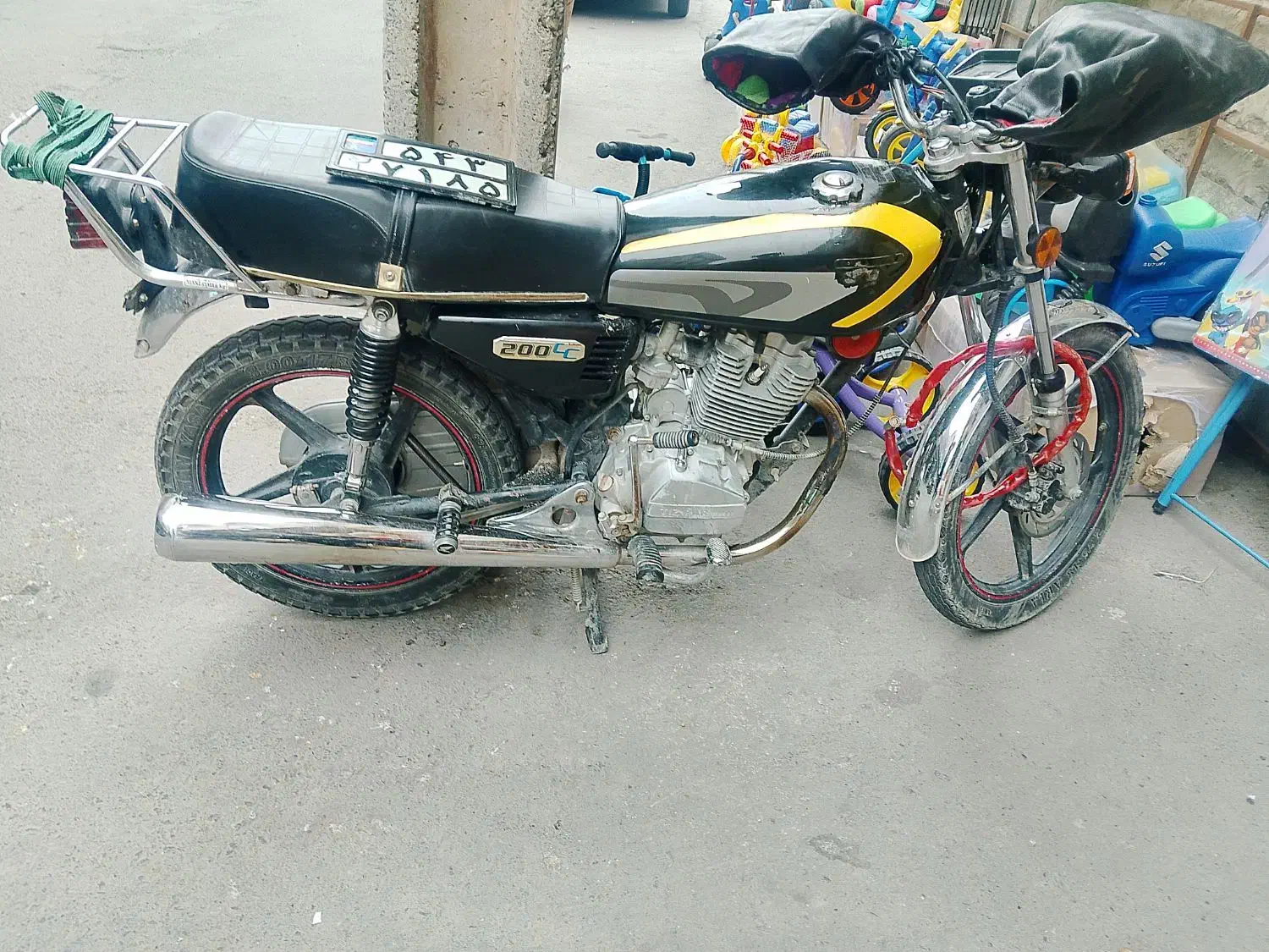 موتور هندا 200|موتورسیکلت|قم, میدان نو|دیوار