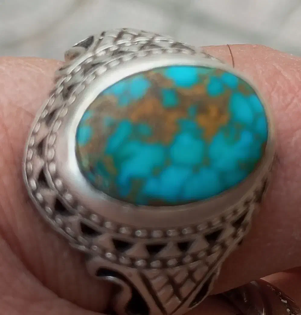 انگشتر فیروزه شجری|کلکسیون اشیاء عتیقه|تهران, تجریش|دیوار