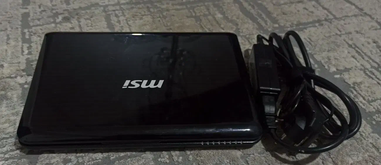 لپتاپ MSI U135DX سالم مناسب کارهای سبک|رایانه همراه|رودسر, |دیوار