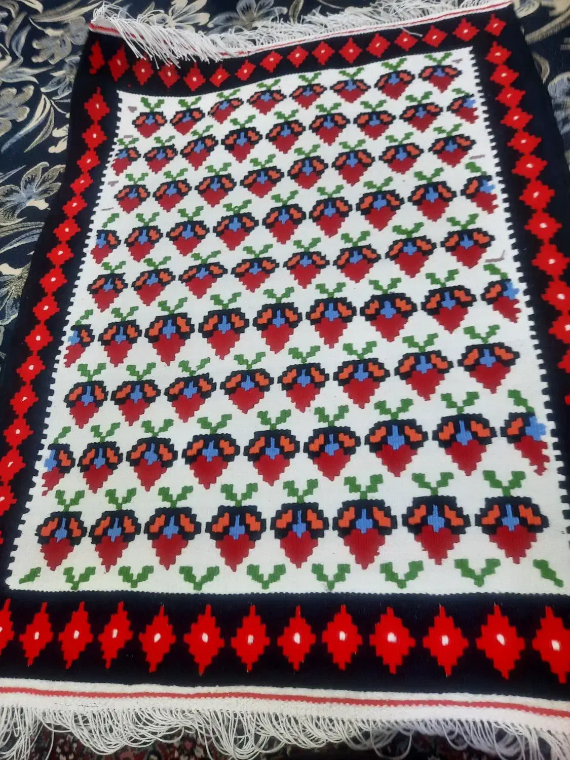 گلیم دست بافت|گلیم، جاجیم، گبه|زنجان, |دیوار