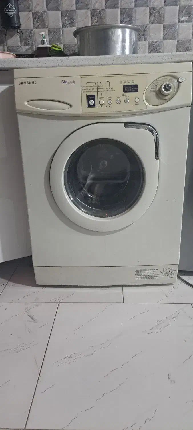 ماشین لباسشوی 7کیلوی سامسونگ|ماشین لباسشویی و خشککن لباس|سلماس, |دیوار
